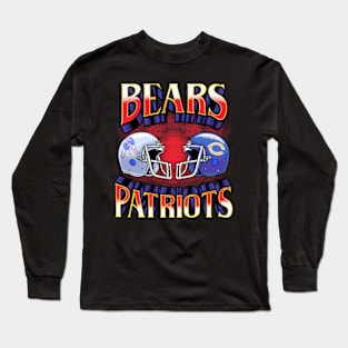 Bears vs Patriots Long Sleeve T-Shirt